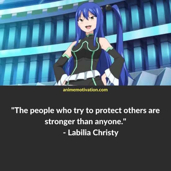 Labilia Christy quotes edens zero