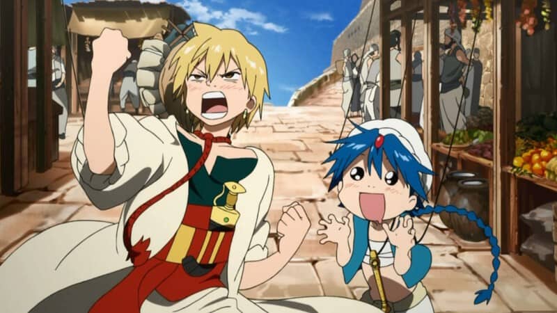 Magi Labyrinth Of Magic alibaba and aladdin funny