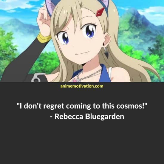 Rebecca Bluegarden quotes edens zero 2