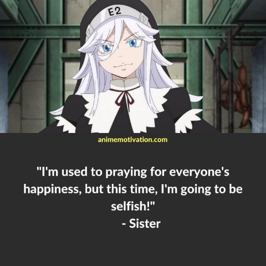 Sister quotes edens zero