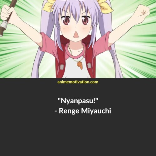 Renge Miyauchi quotes non non biyori