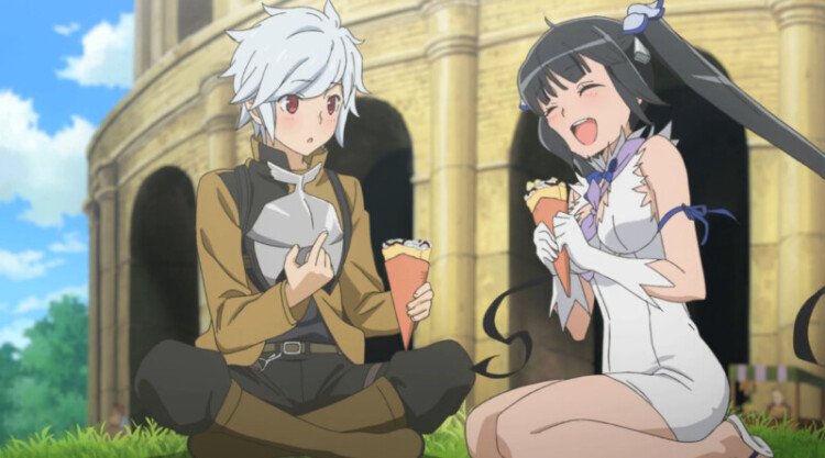 Danmachi blushing