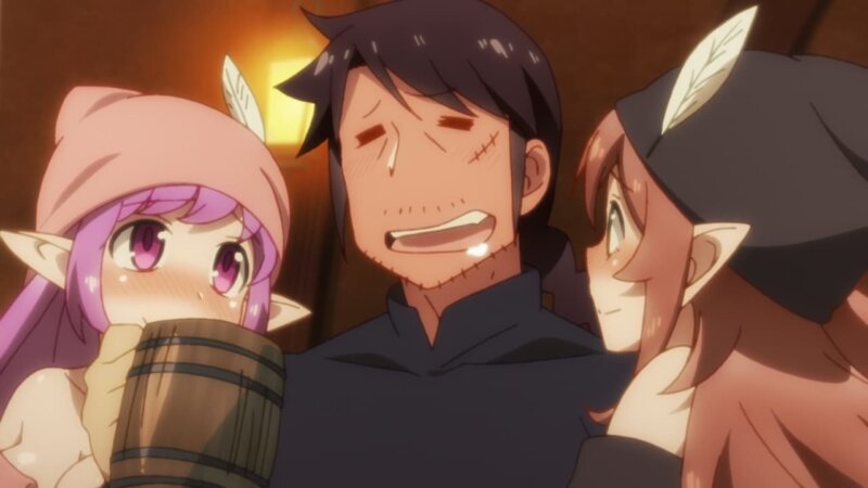 Ishuzoku Reviewers adventurer drunk with girls