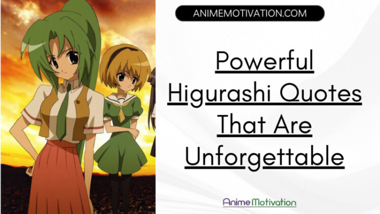 12 Powerful Higurashi Quotes That Are Unforgettable