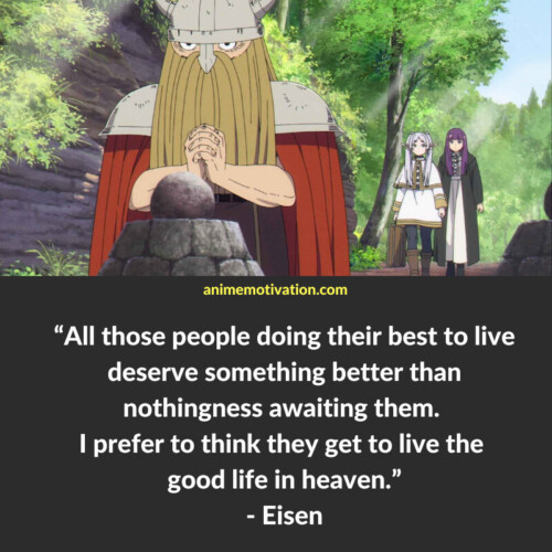 Frieren Mage Quotes Eisen (1)