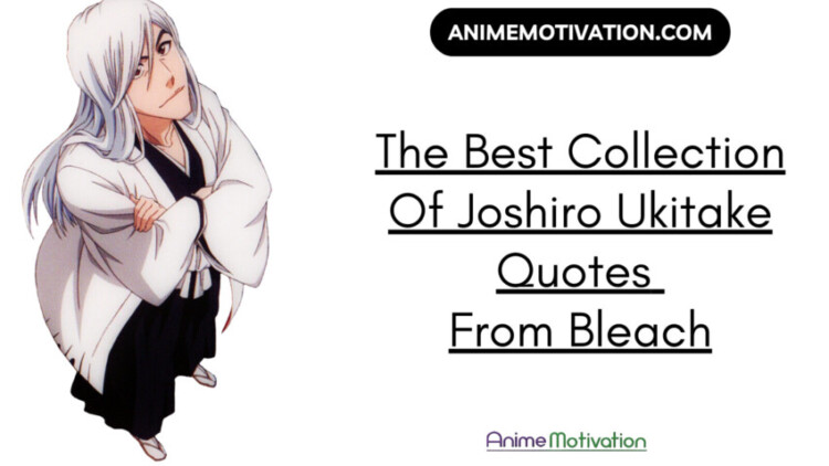 The Best Collection Of Jushiro Ukitake Quotes  From Bleach