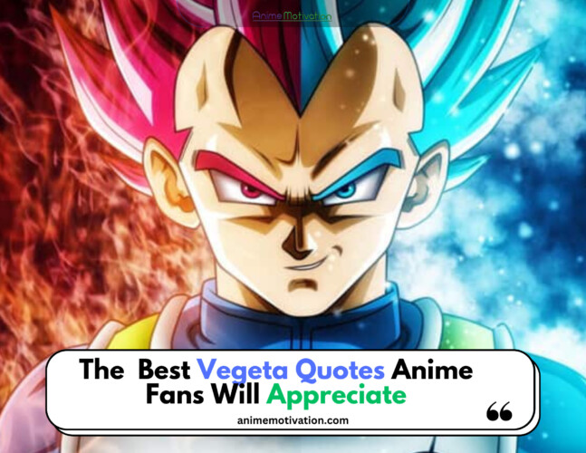 The Best Vegeta Quotes Anime Fans Will Love (Photo Book)