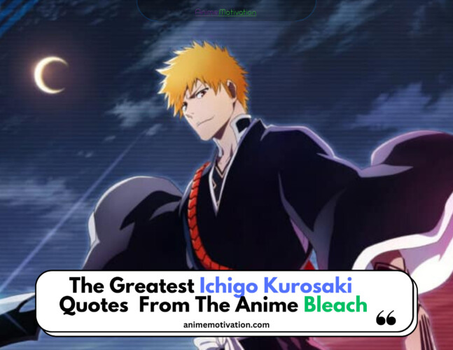 The Best Ichigo Kurosaki Quotes From Bleach (Photo Book)