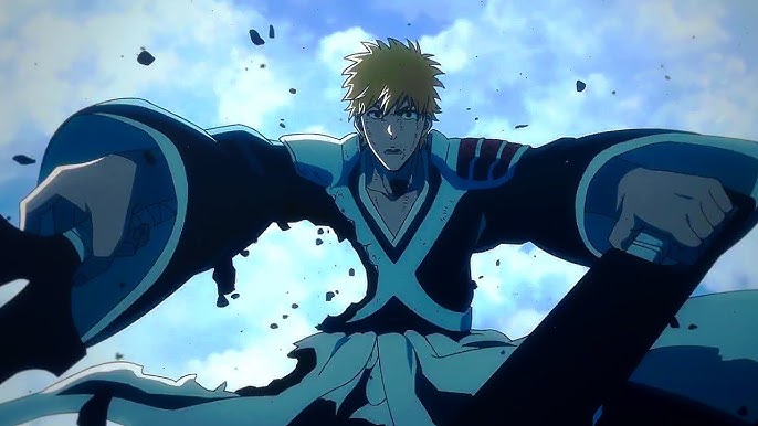 ichigo blasted by uryu ishida