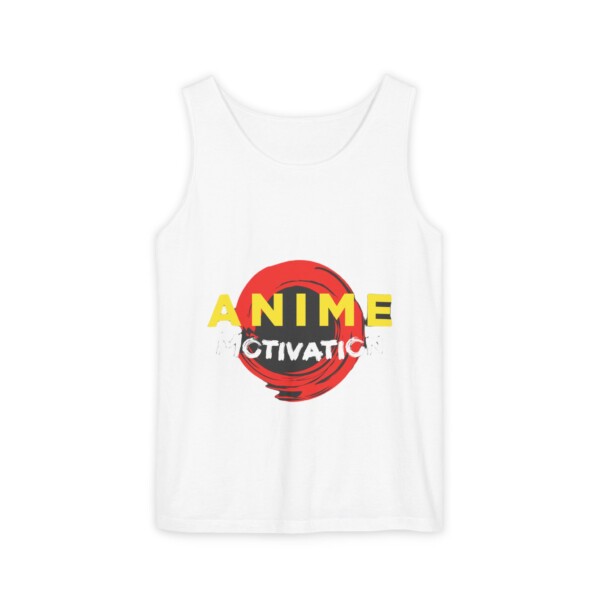 Unisex Tank Top Anime Motivation Text Logo