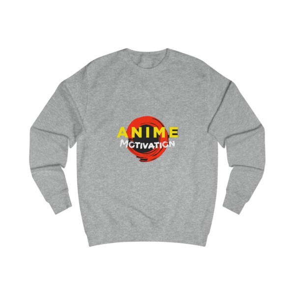 Men's Blue Sweatshirt Design Logo Clothing Anime Motivation