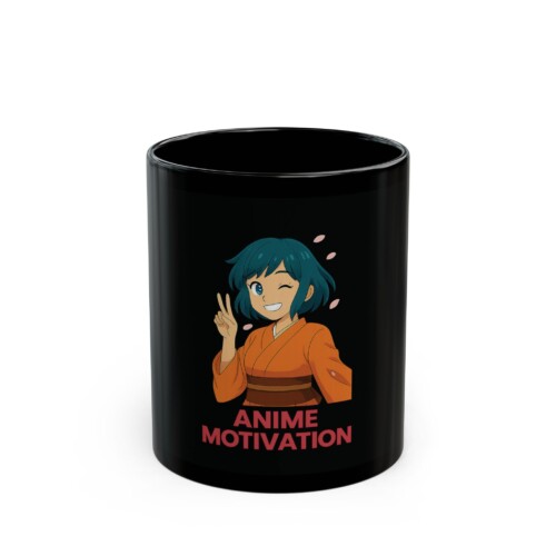 10013050861082182994_2048.jpeg Anime Motivation Black Mug Cup Hikari Art