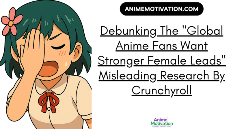 Debunking The "Global Anime Fans Want Stronger Female Leads" Research By Crunchyroll