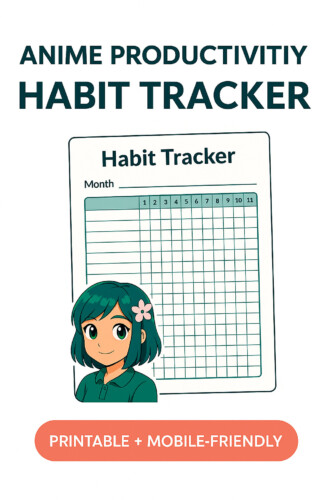 Anime Habit Tracker