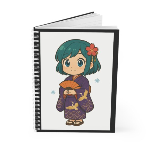 Chibi Hikari Yorokobi Anime Notebook Yukata