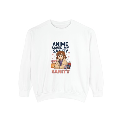 Anime Saved My Sanity Sweatshirt Jumper Top