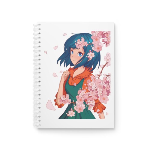 9092696853584354469_2048.jpeg Hikari Yorokobi Anime Spiral Notebook Sakura Flowers