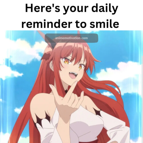 Daily Anime Reminder To Smile #28