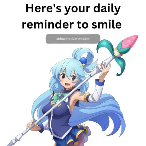 Daily Anime Reminder To Smile #48