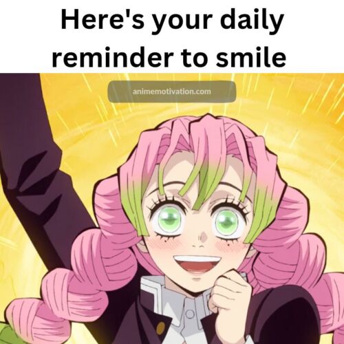 Daily Anime Reminder To Smile #46