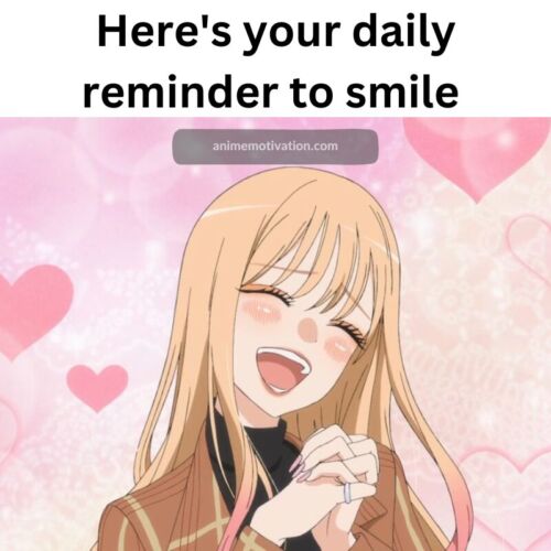 Daily Anime Reminder To Smile #44