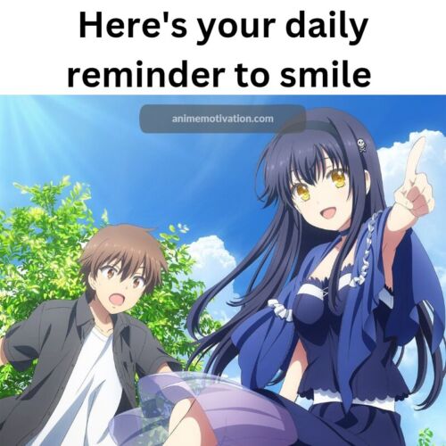 Daily Anime Reminder To Smile #40