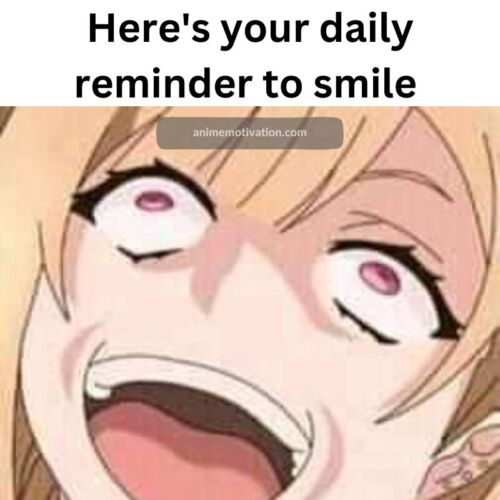 Daily Anime Reminder To Smile #23