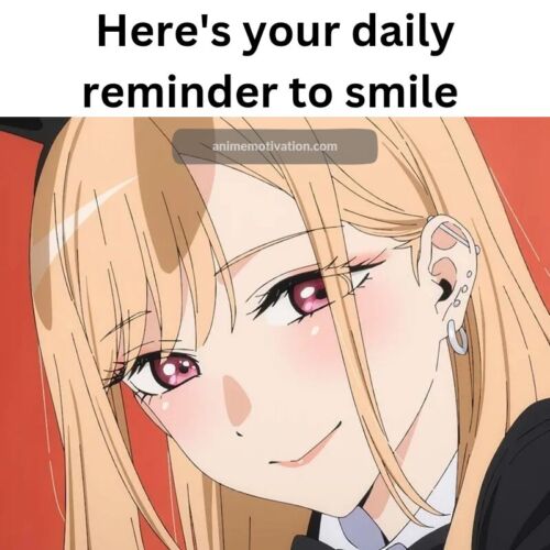 Daily Anime Reminder To Smile #43