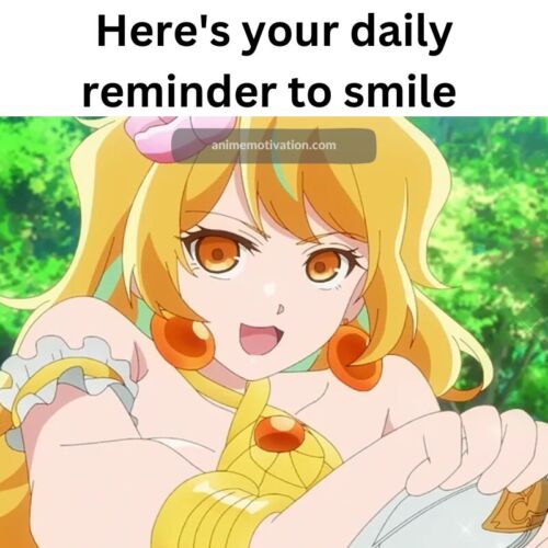 Daily Anime Reminder To Smile #33
