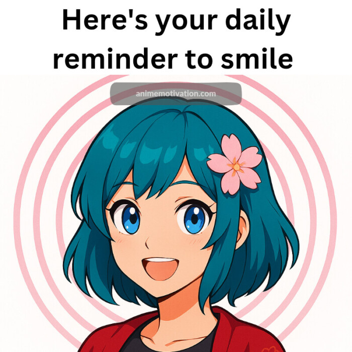 Daily Anime Reminder To Smile #31