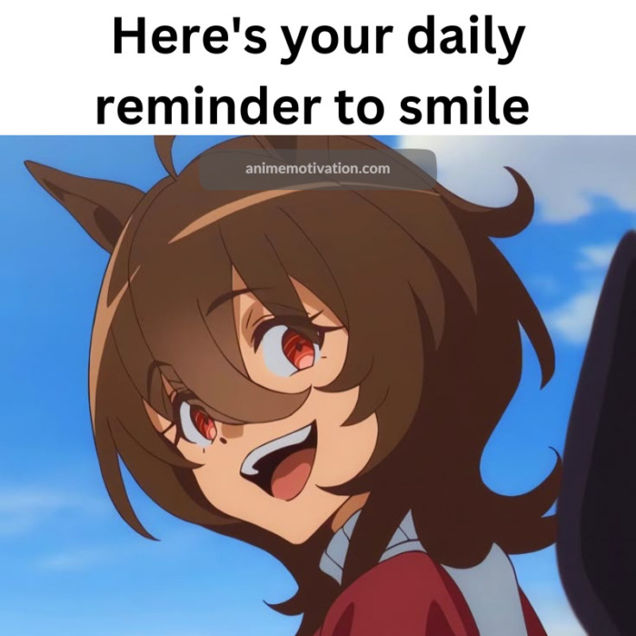 Daily Anime Reminder To Smile #54 | Agnes Tachyon